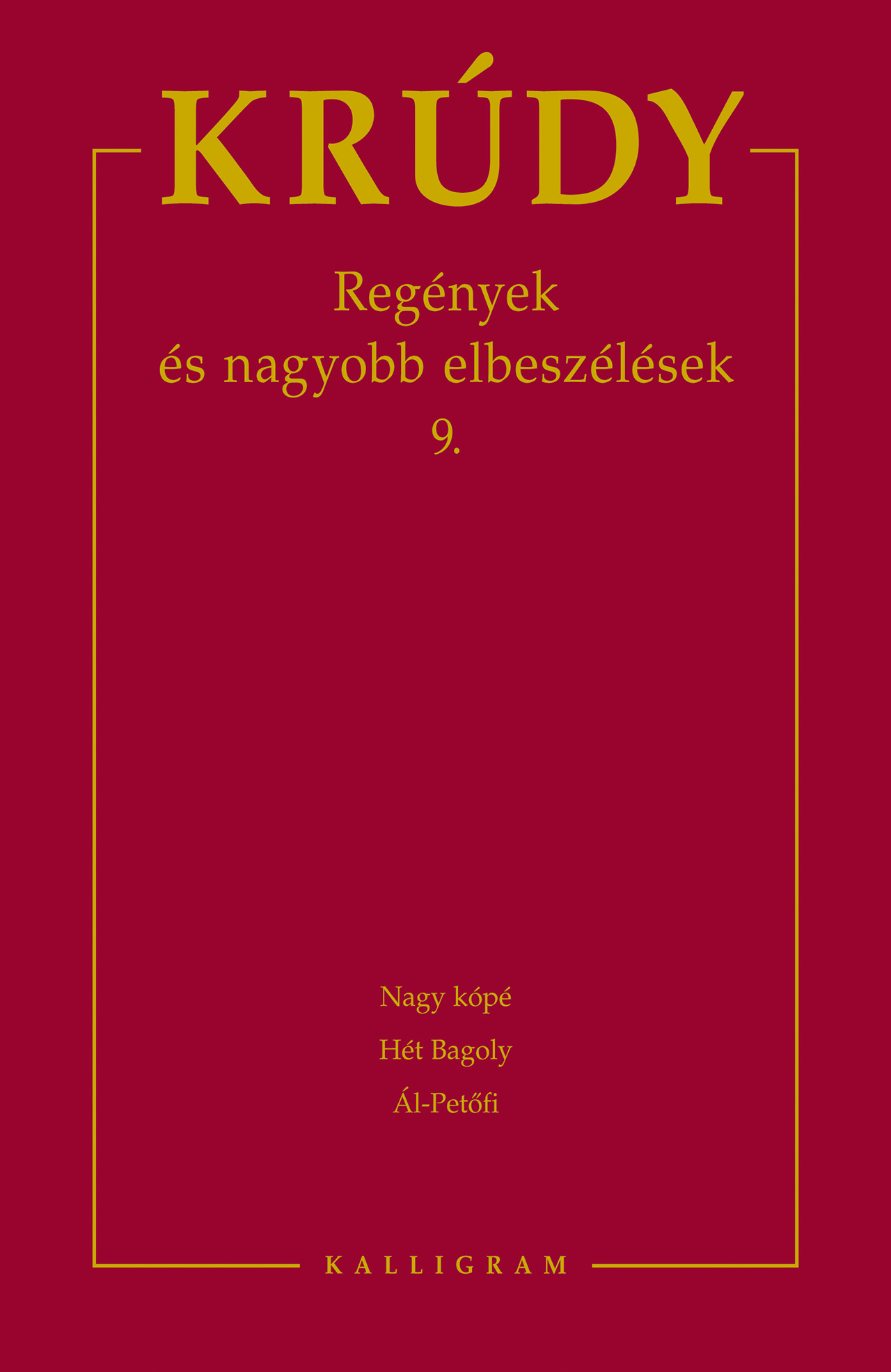 Krúdy Gyula összegyűjtött 16.