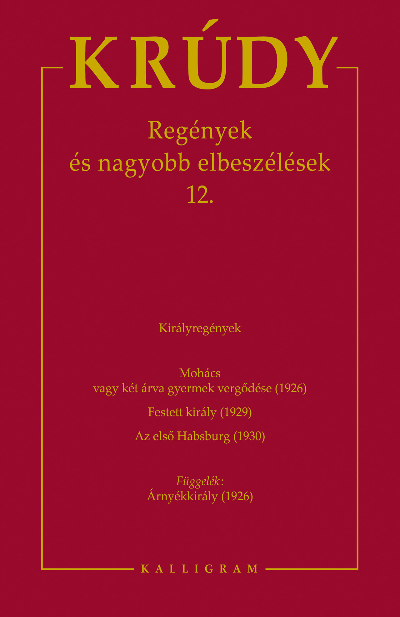 Krúdy Gyula összegyűjtött 22.