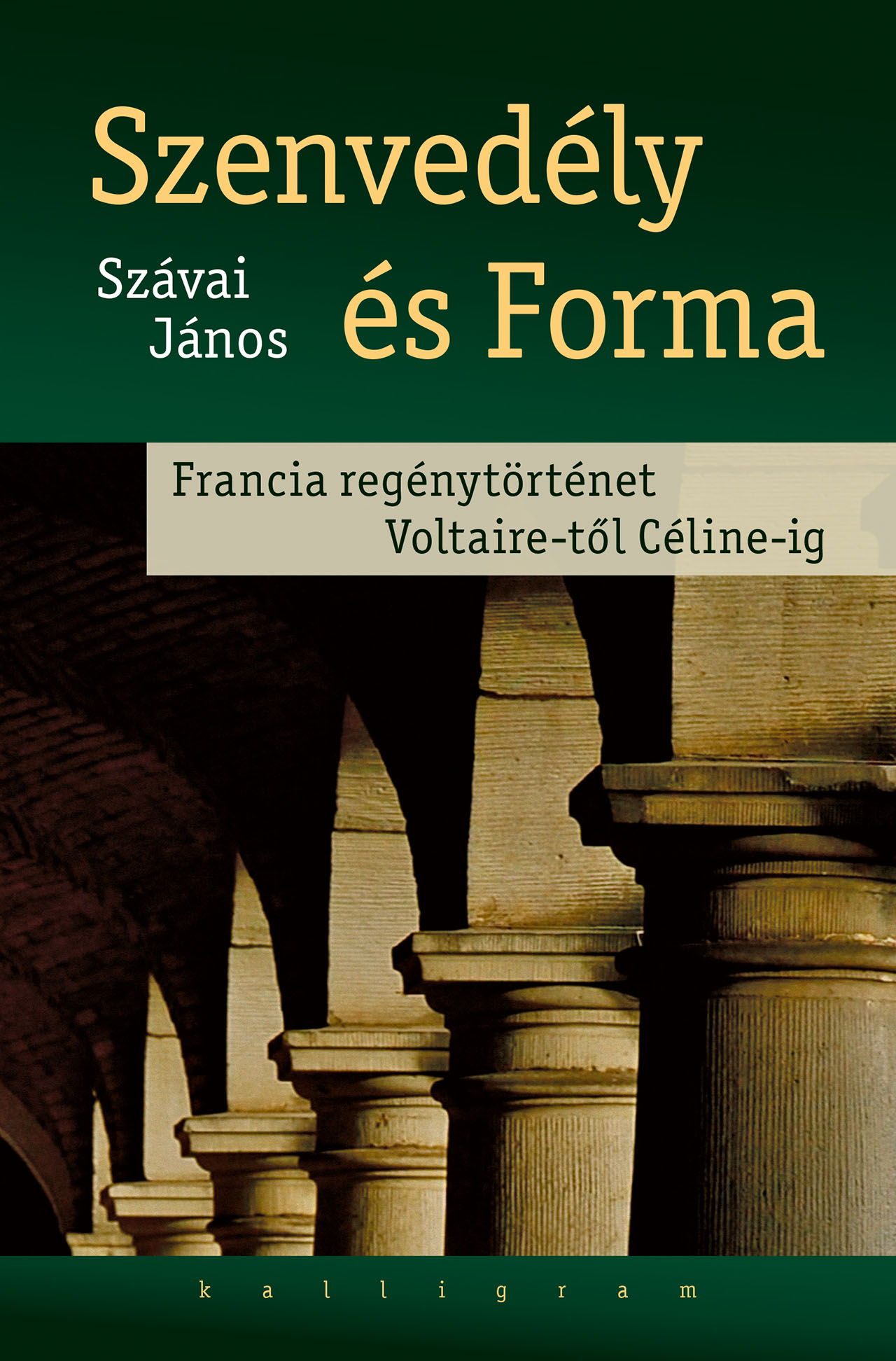 Szenvedély és forma – Francia regénytörténet Voltaire-től Céline-ig