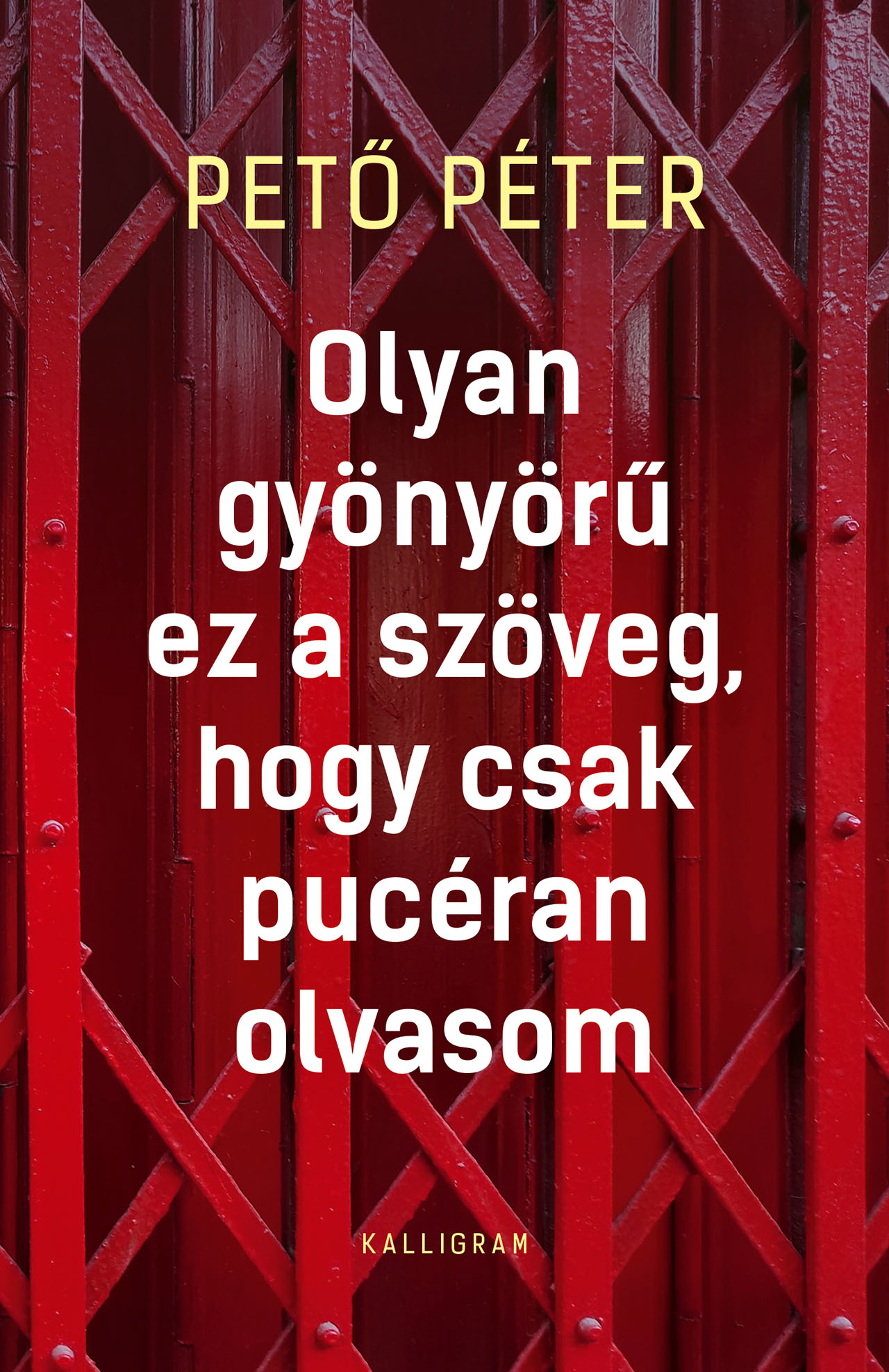 Olyan gyönyörű ez a szöveg, hogy csak pucéran olvasom